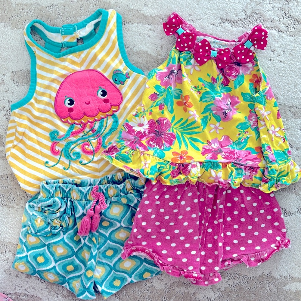 RARE EDITIONS Adorable summer wear, 2 sets!!